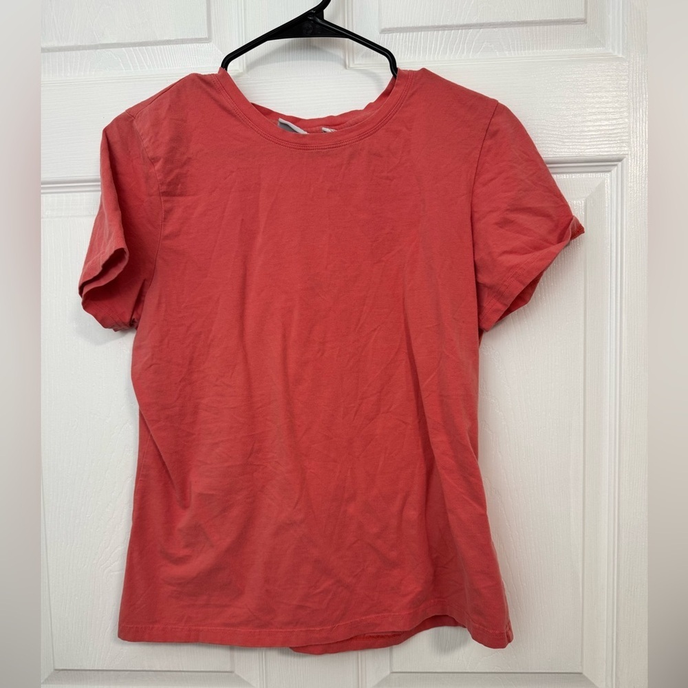 Jaclyn Smith Red Short Sleeve Tee